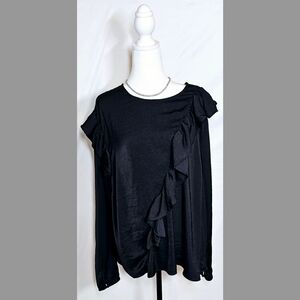 Sz 24 Black Lane Bryant Blouse